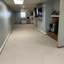 Basement Flooring Makeover in Winston Salem, NC 1